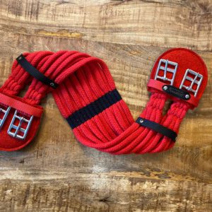 Kurzgurt Baumwolle Rot 70cm /12cm