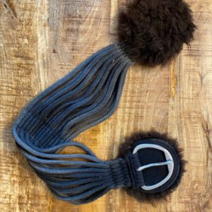 SALE Westerngurt schwarz 80cm /12cm mit 2 D-ringen