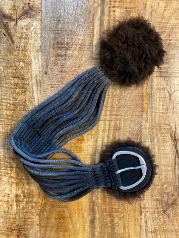 SALE Westerngurt schwarz 80cm /12cm mit 2 D-ringen